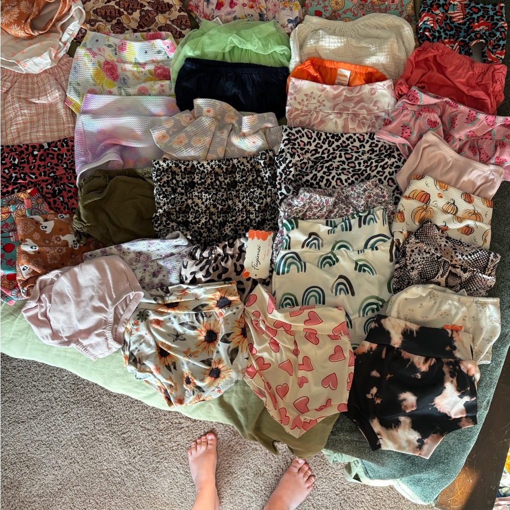 Colorful Baby Bloomers Collection